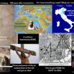God gave Rome the boot long before Christ was born and we are called in the end to do the Same.